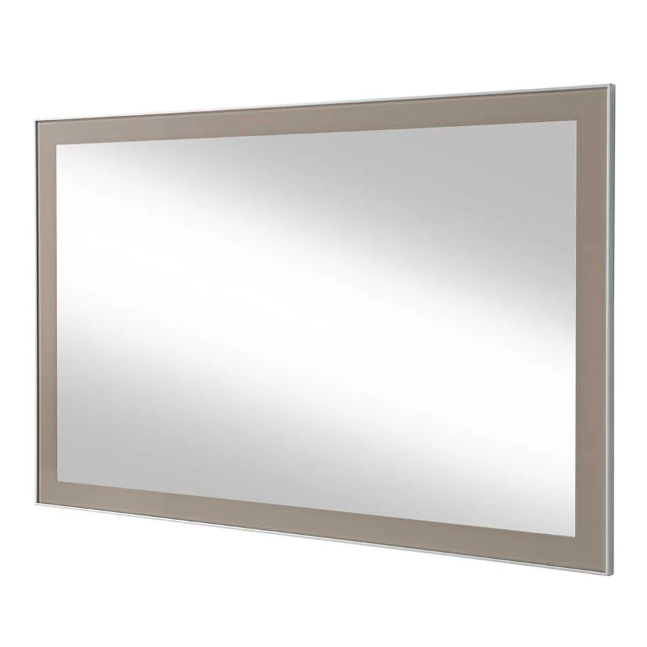 Wohnen Dielenspiegel Srocca in Taupe