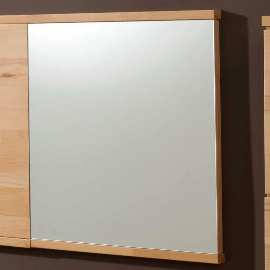 Wohnen Dielenspiegel Wislama aus Kernbuche Massivholz