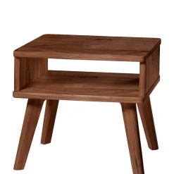 Wohnen Doppelbett Gestell aus Nussbaum geölt - Carloletta