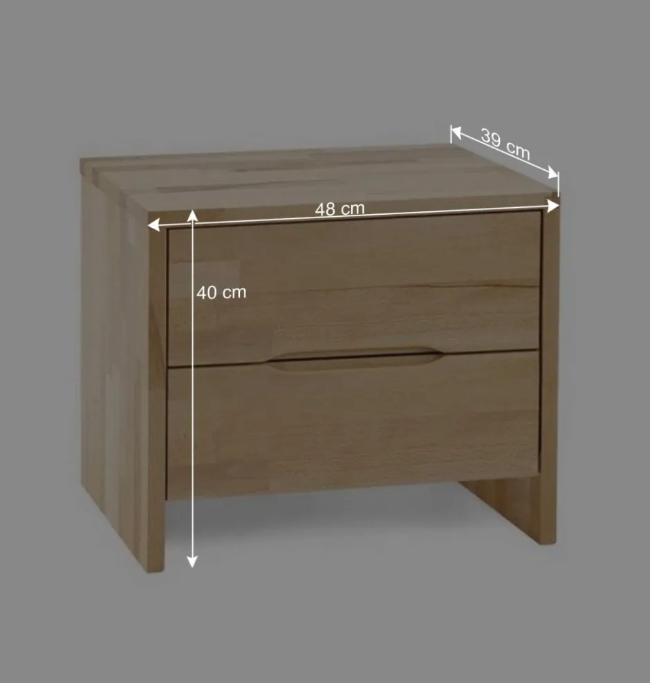 Wohnen Doppelbett Kombi Zeremonia mit zwei Nachtkommoden (dreiteilig)