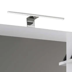 Doppelter Badspiegel mit Regal in Weiß - Ynvinata^Wohnen Best