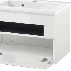 Wohnen Doppel-Waschtisch mit zwei Klappen - Ingmesan I