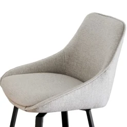 Wohnen Drehbare Barstühle in Beige - Taja (2er Set)