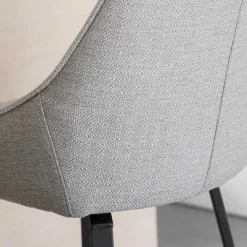 Wohnen Drehbare Barstühle in Beige - Taja (2er Set)