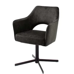 Drehbare Esszimmerstühle mit Armlehnen - Bergen (2er Set)^Wohnen Hot