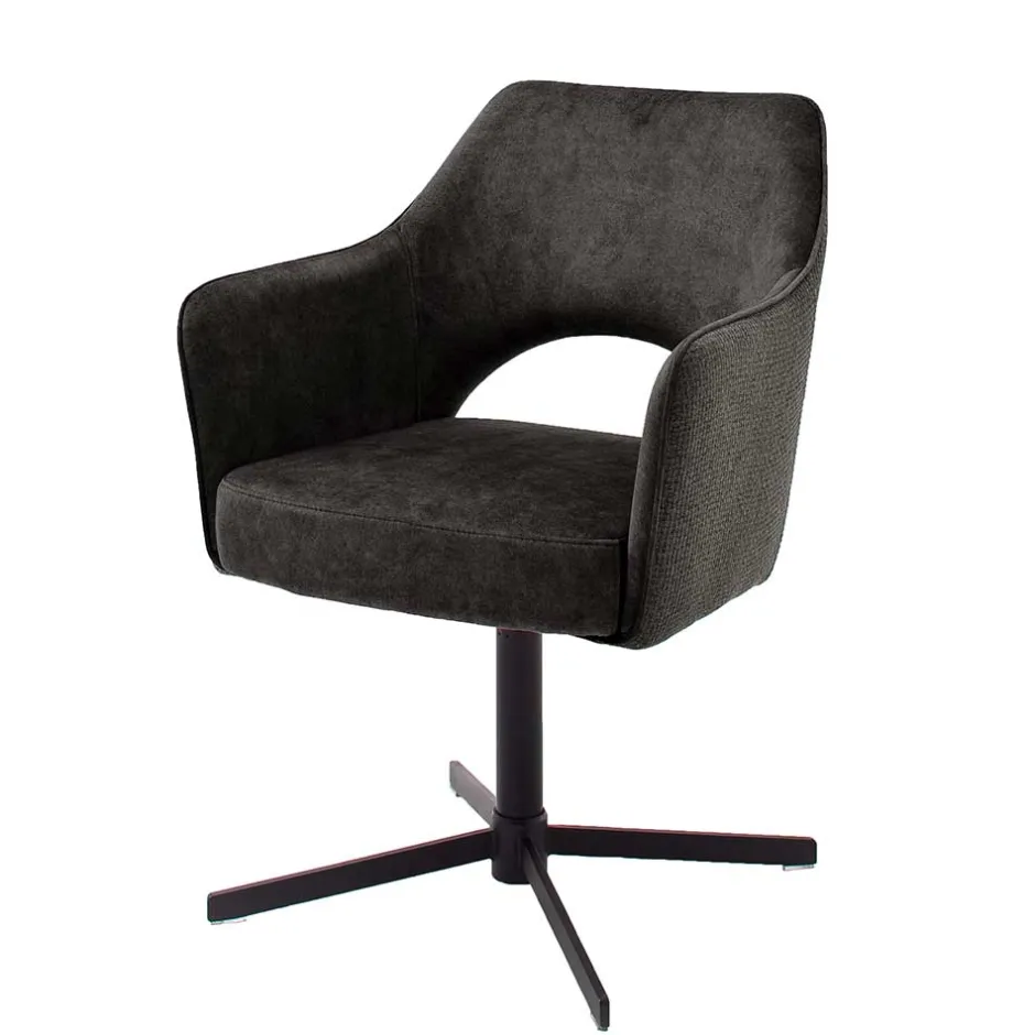 Drehbare Esszimmerstühle mit Armlehnen - Bergen (2er Set)^Wohnen Hot