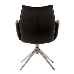 Drehbare Tischsessel aus Echtleder - Cascaya (2er Set)^Wohnen