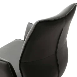 Drehbare Tischsessel aus Echtleder - Cascaya (2er Set)^Wohnen