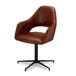 Drehbarer Armlehnenstuhl für Esstisch - Numento (2er Set)^Wohnen