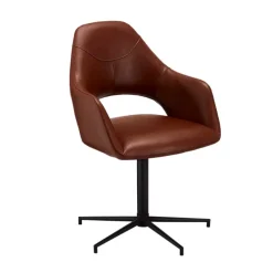 Drehbarer Armlehnenstuhl für Esstisch - Numento (2er Set)^Wohnen