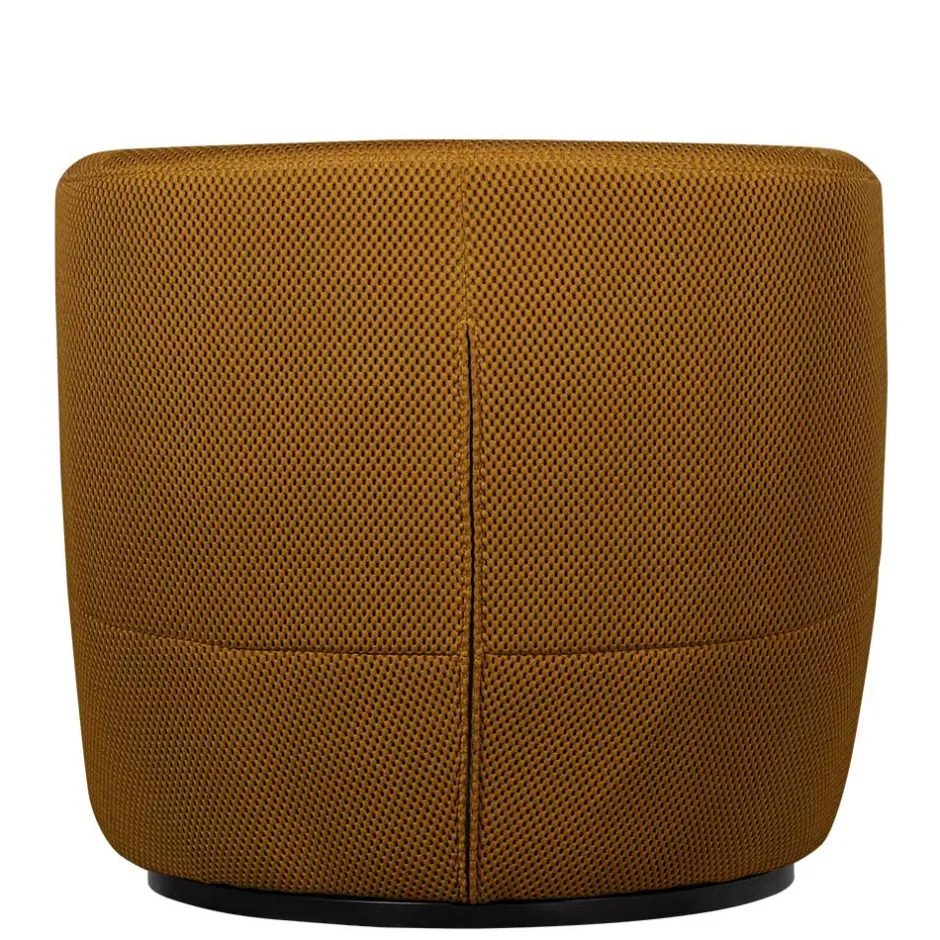 Wohnen Drehbarer Mesh-Sessel in Ocker - Londey