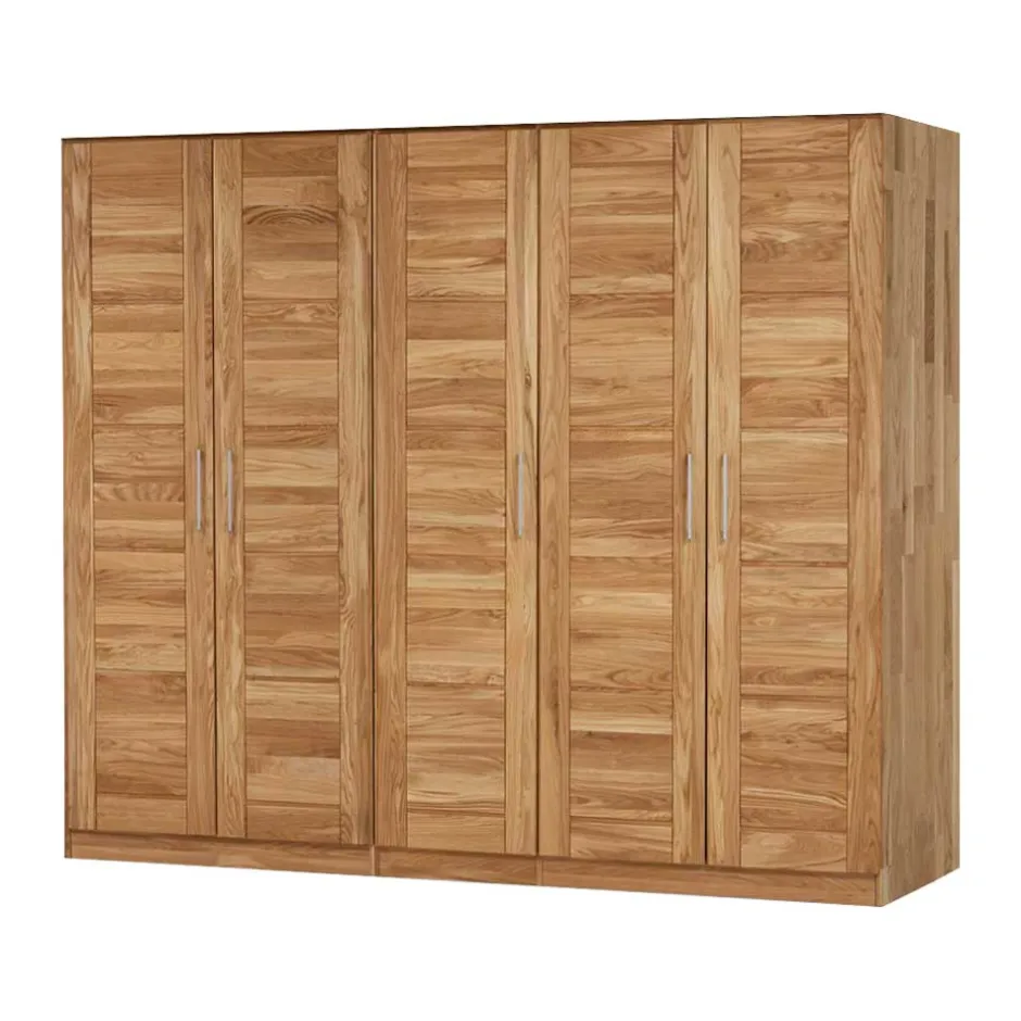 Drehtürenschrank Cranos aus Wildeiche Massivholz^Wohnen Outlet