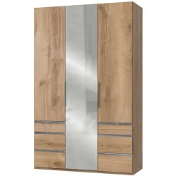 Drehtürenschrank in Plankeneiche - Dagidoyo^Wohnen Discount