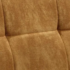 Wohnen Dreisitzer Esstisch Polsterbank in Ocker Velours - Cacassa