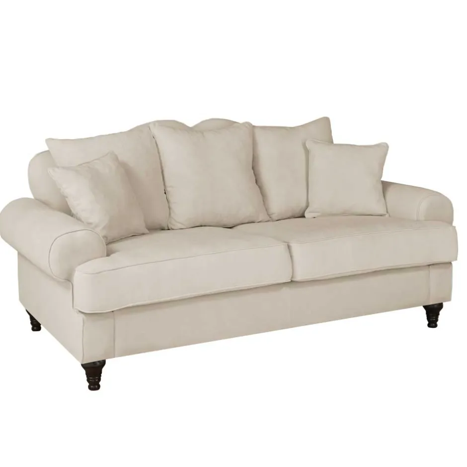 Dreisitzer Sofa im Vintage Landhaus Look - Merandes^Wohnen Discount