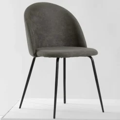 Dunkelgraue Stühle modern - Janita (2er Set)^Wohnen Hot