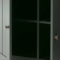 Wohnen Dunkelgrüne Country Möbel Set - Niestov (vierteilig)