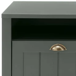 Wohnen Dunkelgrüne Flurmöbel Kombination - Niestov (vierteilig)