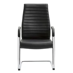 Wohnen Echtleder Schwingstuhl mit Armlehnen - Fieston