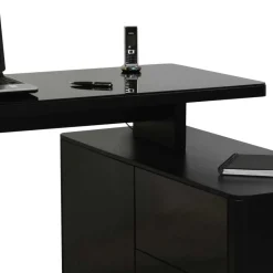 Eck PC Schreibtisch Cigemba in Schwarz^Wohnen Clearance