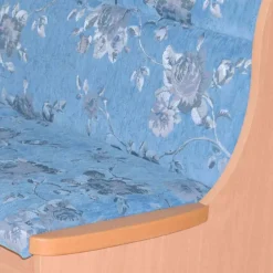 Wohnen Eckbank in Blau und Buche - Afrina