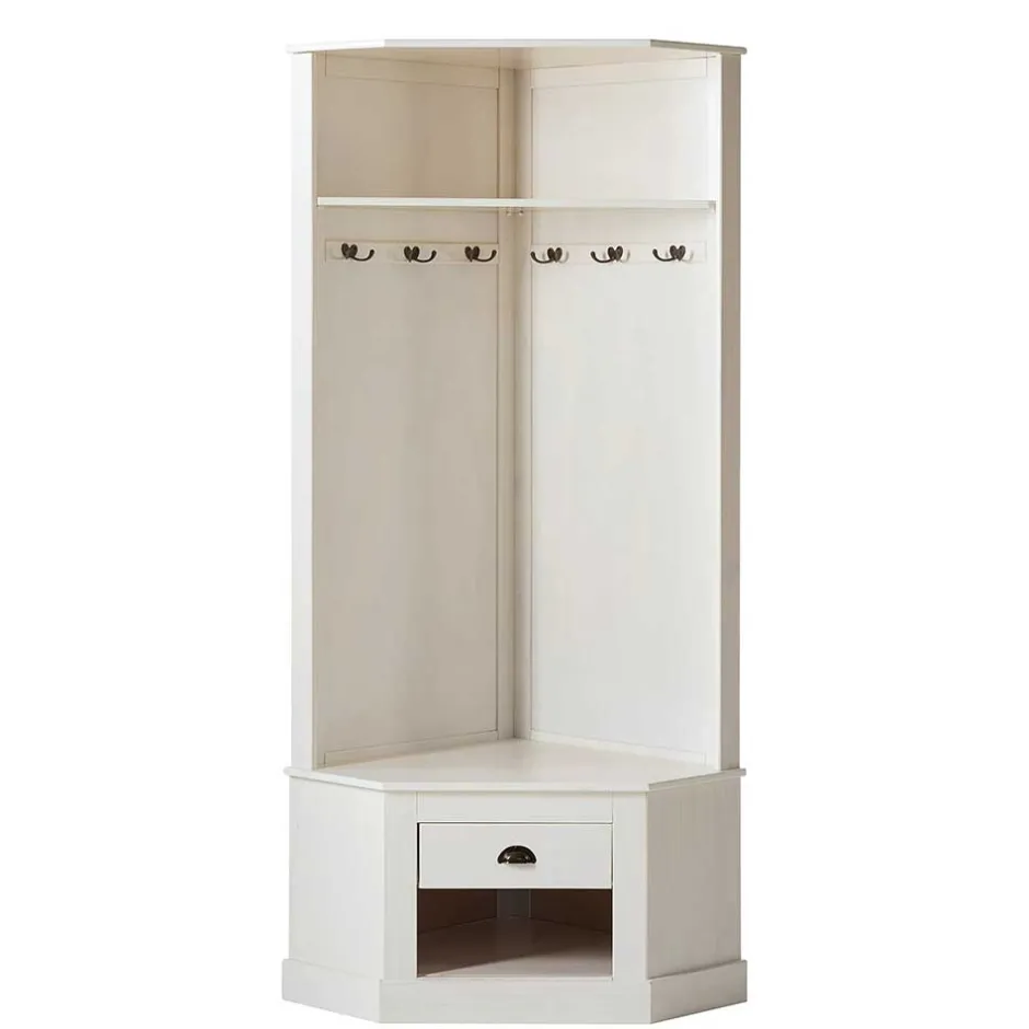 Eckgarderobe in Weiß - Cianova^Wohnen Clearance