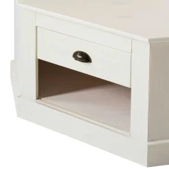 Eckgarderobe in Weiß - Cianova^Wohnen Clearance