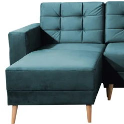 Wohnen Eck-Schlafsofa mit Bettkasten - Settsura