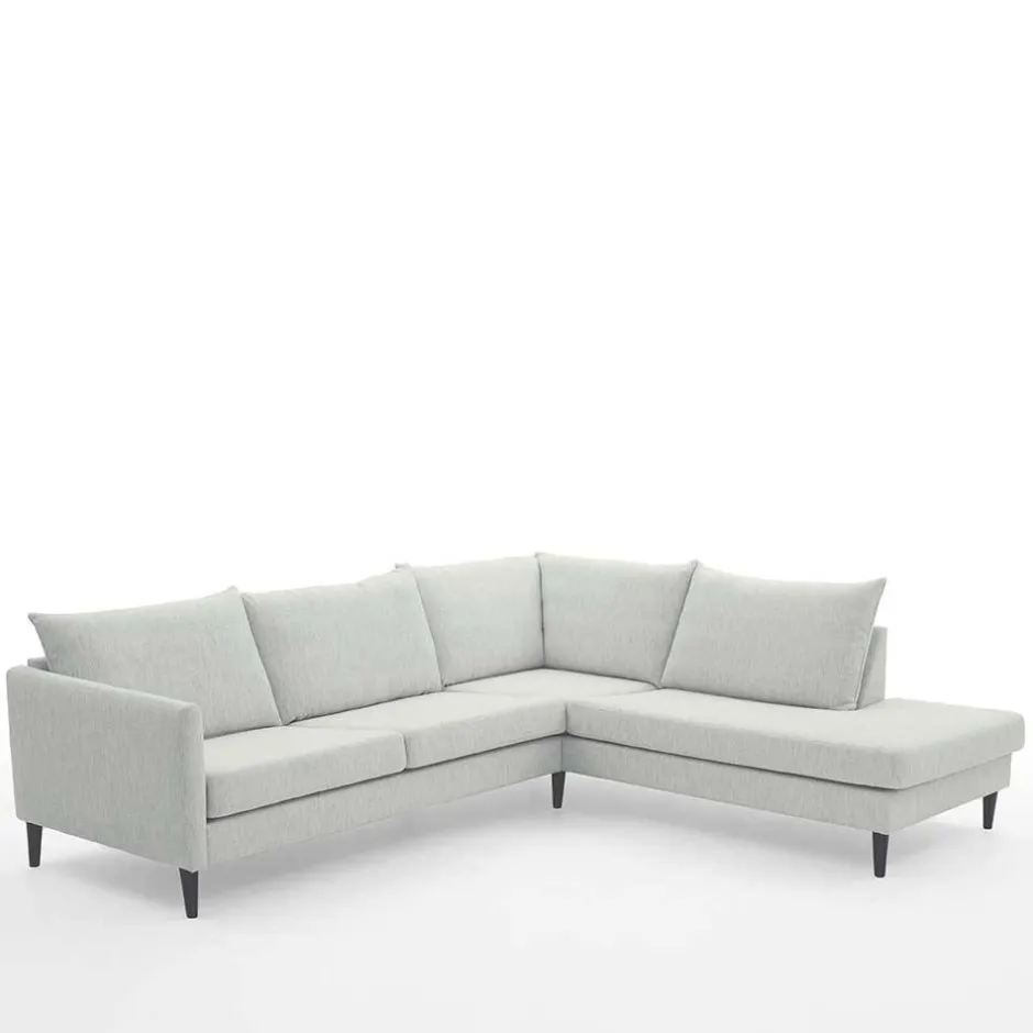Wohnen Ecksofa L-Couch in Offwhite - Udessa