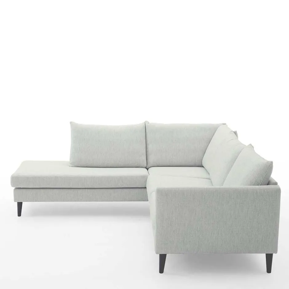 Wohnen Ecksofa L-Couch in Offwhite - Udessa