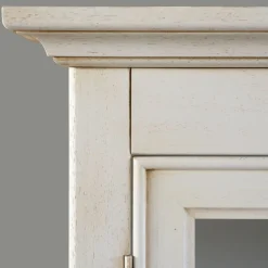 Eckvitrine in Antikweiß - Annot^Wohnen New