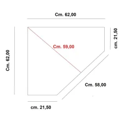 Eckvitrine in Antikweiß - Annot^Wohnen New