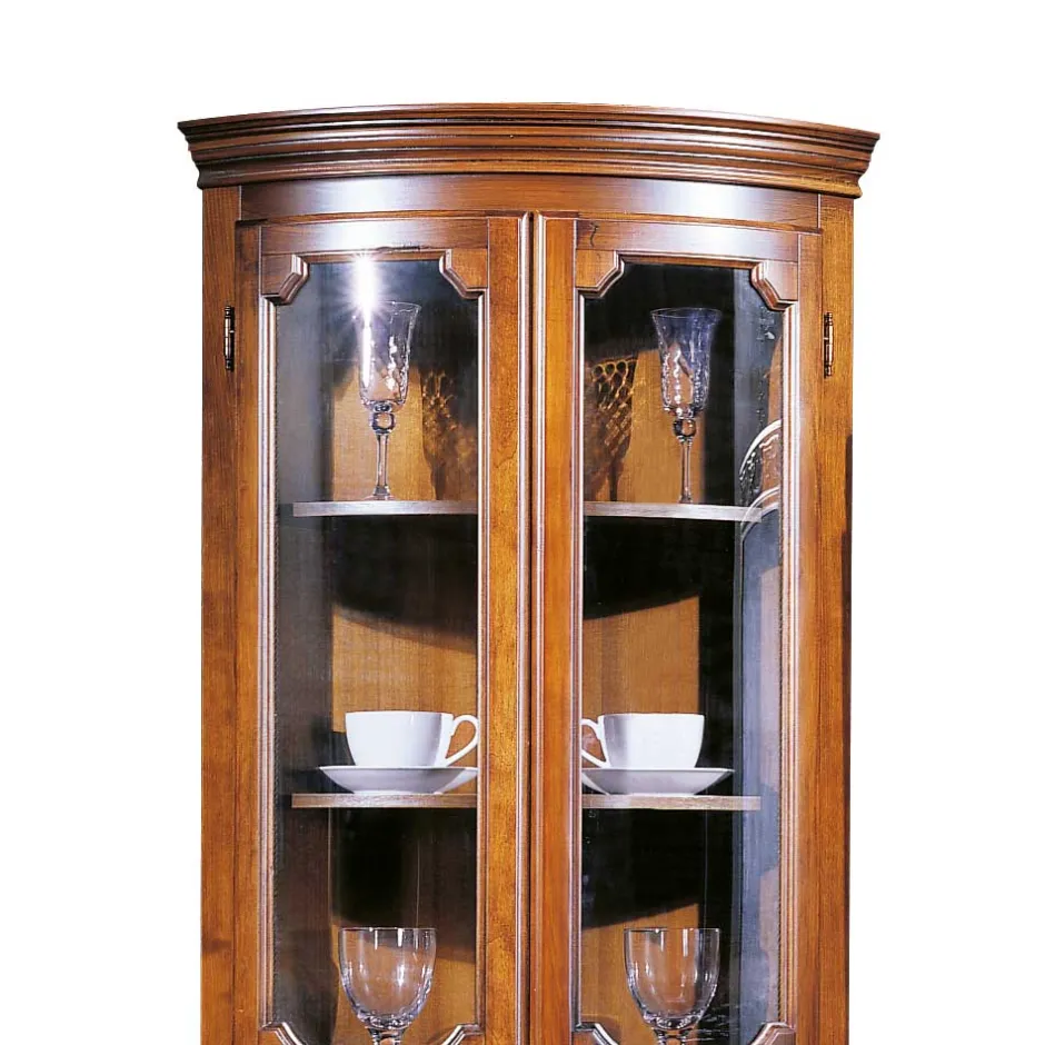 Wohnen Eckvitrine in italienischem Design - Yawira