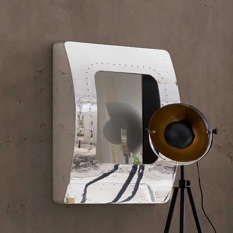 Wohnen Edle Design Flurmöbel in Silber - Pilot (sechsteilig)