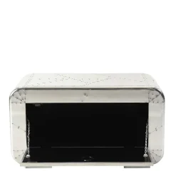 Wohnen Edle Design Flurmöbel in Silber - Pilot (sechsteilig)