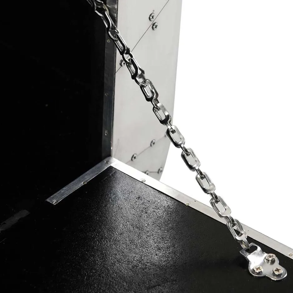 Wohnen Edle Design Flurmöbel in Silber - Pilot (sechsteilig)