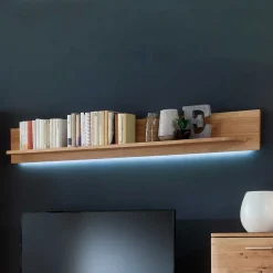 Edles Wandboard in Eiche Bianco - Crokas^Wohnen Outlet