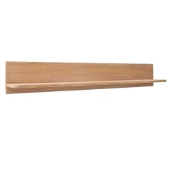 Wohnen Eiche Bianco Wandboard 160x24x22 cm - Assela