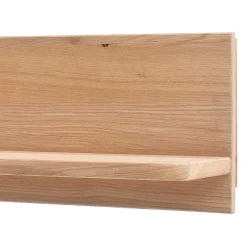 Wohnen Eiche Bianco Wandboard 160x24x22 cm - Assela