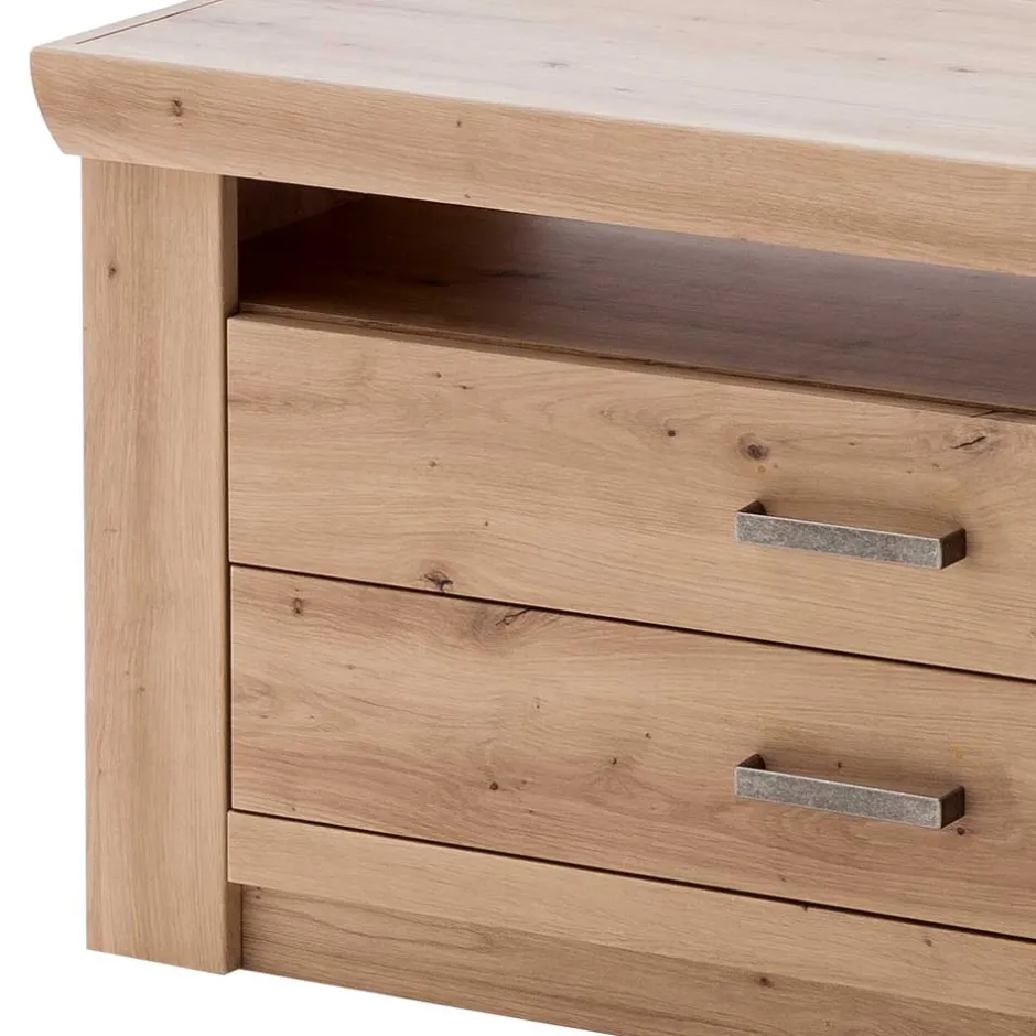 Eiche Dekor TV Board mit 2 Schubladen - Wykina^Wohnen Hot