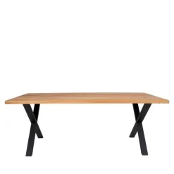 Wohnen Eiche Esstisch & 6 Polsterstühle - Tricky (siebenteilig)