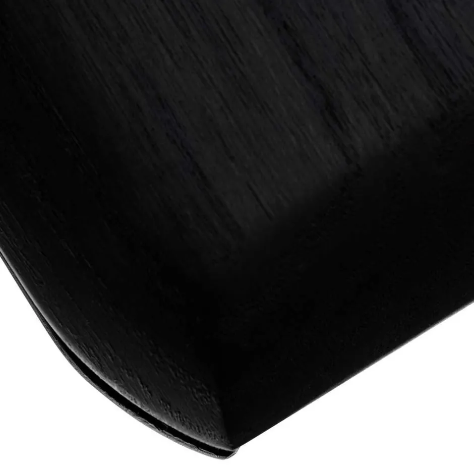 Wohnen Eiche TV Lowboard in Schwarz geölt - Janeira