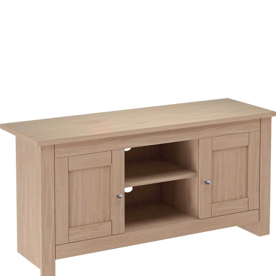 Wohnen Eichefarbenes Landhaus TV Board 120x58x39 cm - Eliandas