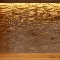 Wohnen Eichenholz Highboard Vitrine modern - Judita