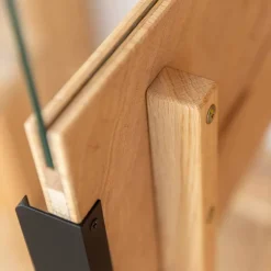 Wohnen Eichenholz Highboard Vitrine modern - Judita