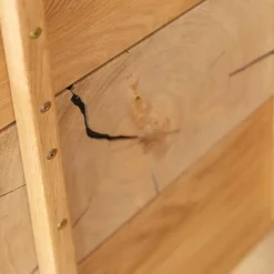 Eichenholz Sideboard mit Hirnholz Applikation - Deruta^Wohnen Clearance