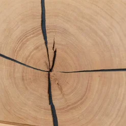 Eichenholz Sideboard mit Hirnholz Applikation - Deruta^Wohnen Clearance