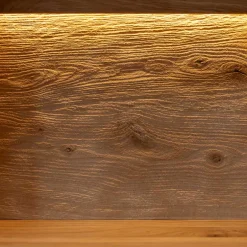 Wohnen Eichenholz Vitrine mit LED Beleuchtung - Judita