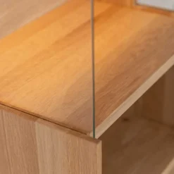 Wohnen Eichenholz Vitrine mit LED Beleuchtung - Judita