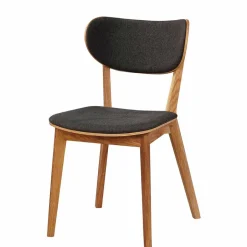 Eichenstuhl mit Polsterung - Forcia (2er Set)^Wohnen